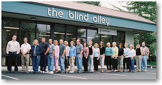 The Blind Alley, circa 2004. View our Showroom Portfolio.