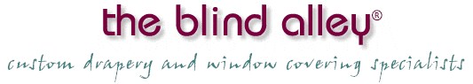 The Blind Alley, Custom Drapery and Window Covering Specialists serving Bellevue, Washington and the Greater Seattle area since 1984.