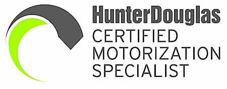Blind Alley is proud to be recognized as one of the select Certified Hunter Douglas Motorization Specialists in the Seattle area. Our automation solutions work with every Hunter Douglas motorized application and integrate with home automation systems.